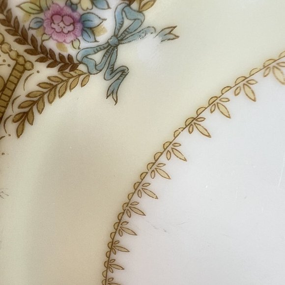 3 Vintage Noritake China Serena Salad Plates 7 5/8” Floral 3840 Made Japan Flaw - Picture 8 of 9